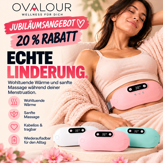 Ovalour – Sofortige Linderung bei Regelschmerzen & Endometriose (ohne Medikamente)